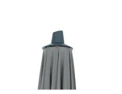 Siena Garden Mittelstockschirm Avio taupe Ø 300 cm