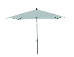 Siena Garden Mittelstockschirm Avio grau 250 x 250 cm
