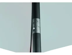 Siena Garden Mittelstockschirm Avio grau 250 x 250 cm