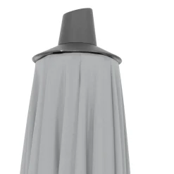 Siena Garden Mittelstockschirm Avio grau 250 x 250 cm