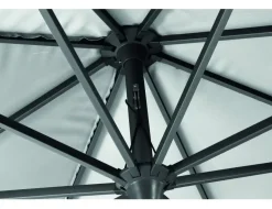 Siena Garden Mittelstockschirm Avio grau 250 x 250 cm
