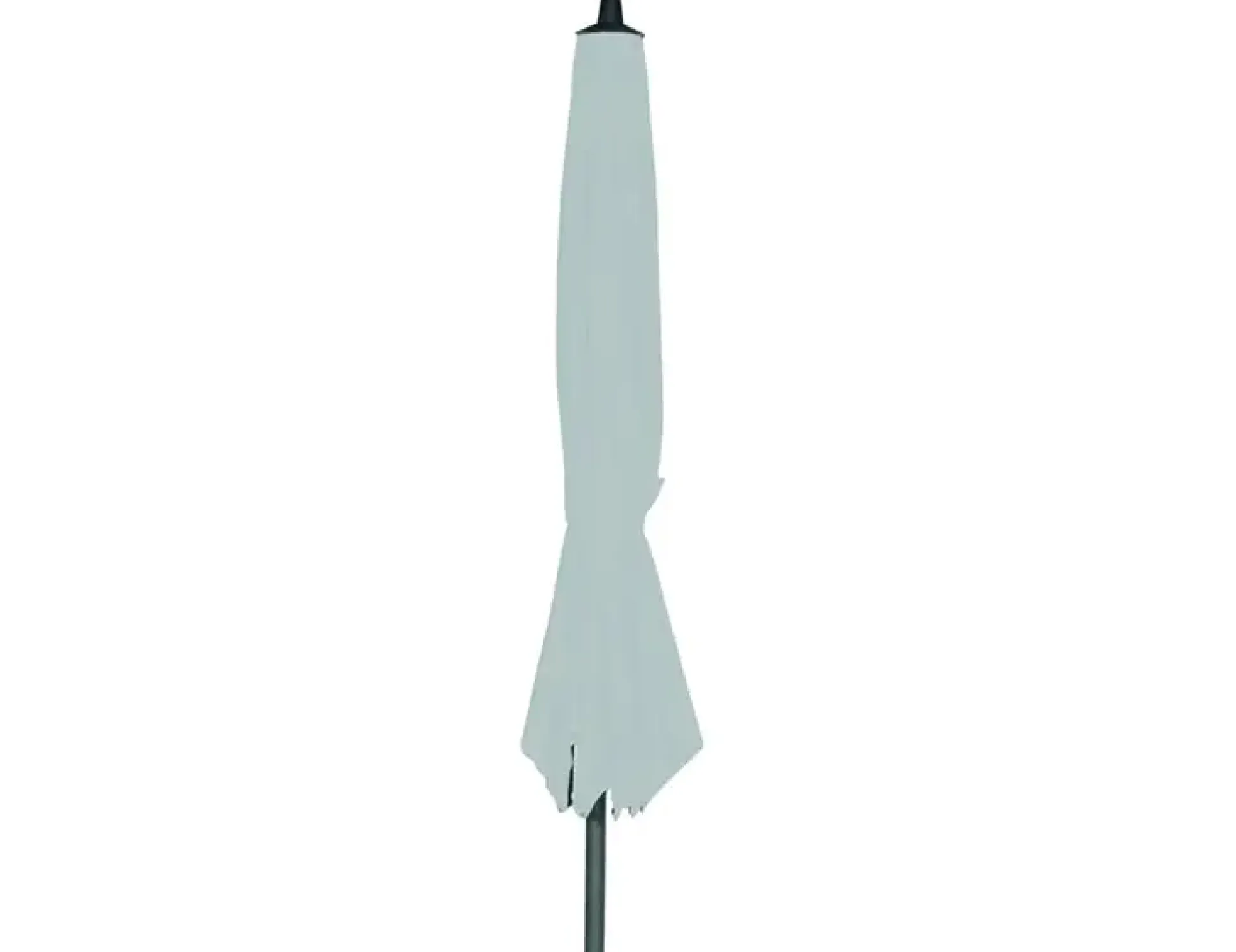 Siena Garden Mittelstockschirm Avio grau Ø 350 cm