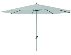 Siena Garden Mittelstockschirm Avio grau Ø 350 cm