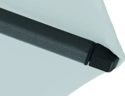 Siena Garden Mittelstockschirm Avio grau Ø 350 cm