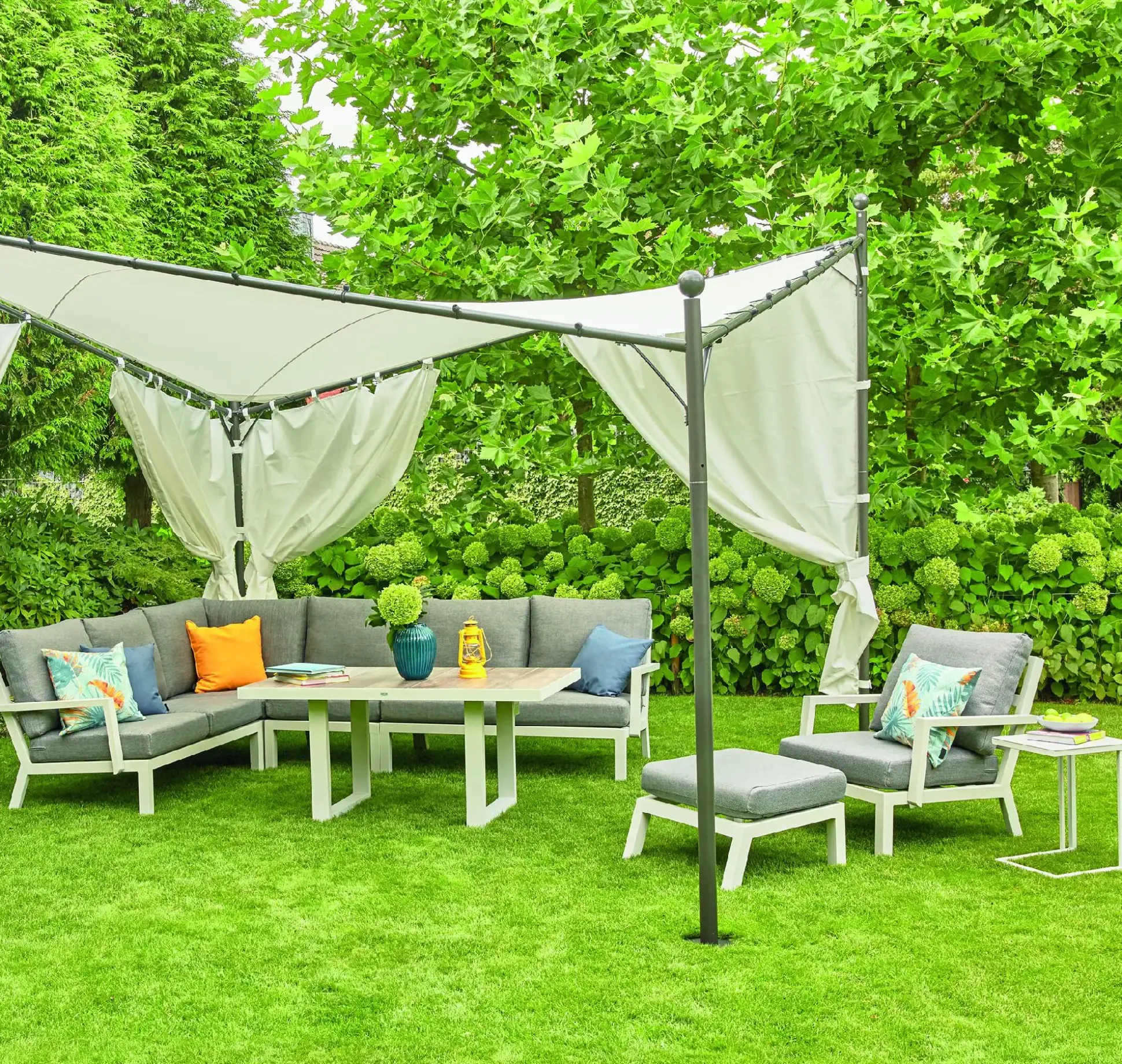 Siena Garden Pavillon Berlino 400 x 400 cm