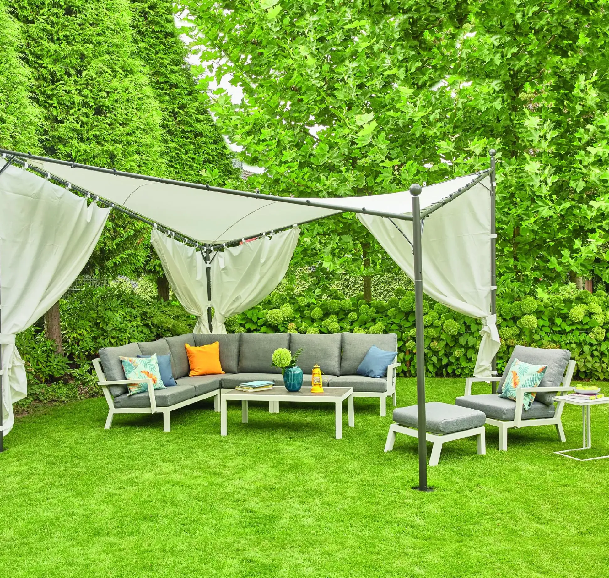 Siena Garden Pavillon Berlino 400 x 400 cm