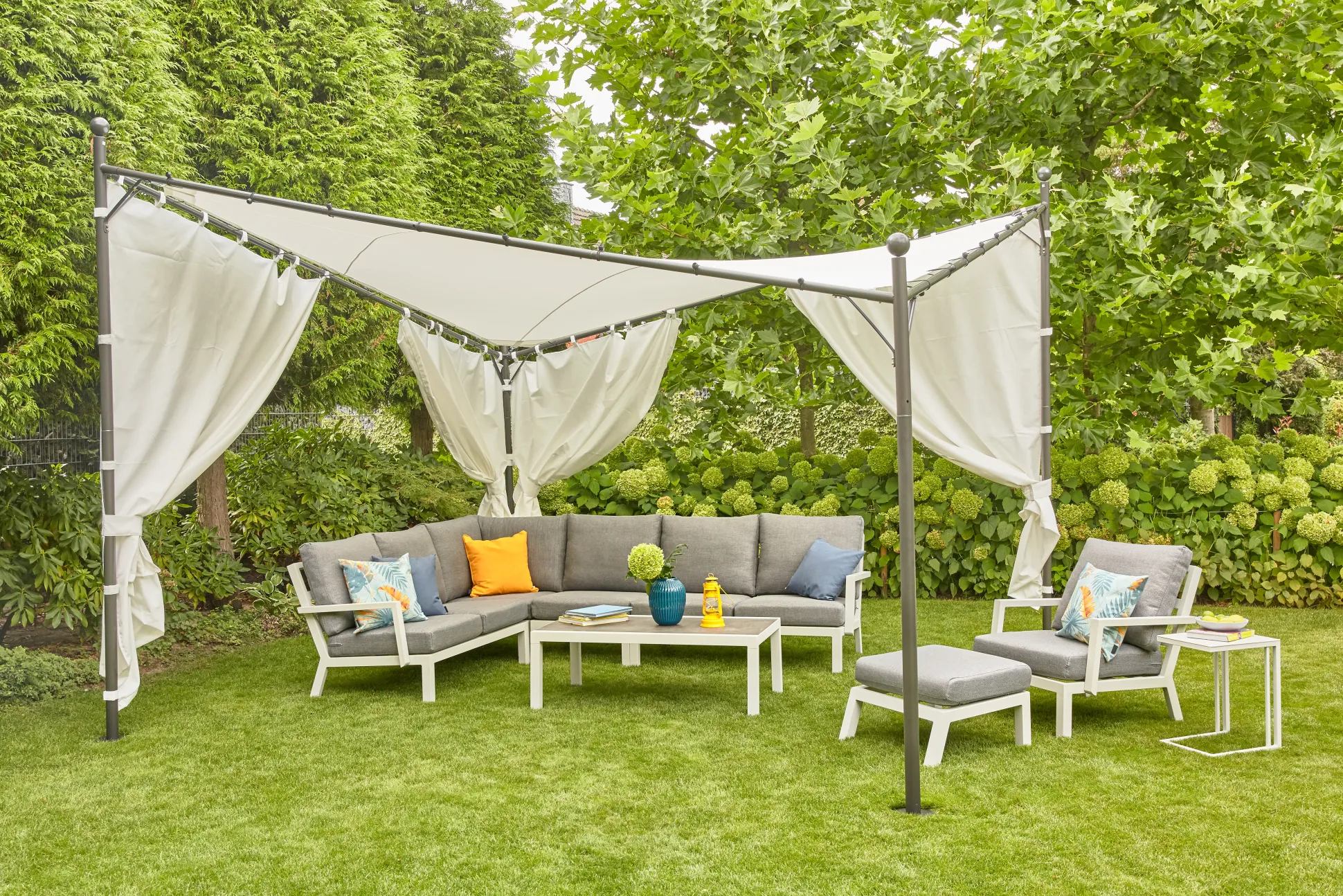 Siena Garden Pavillon Berlino 400 x 400 cm