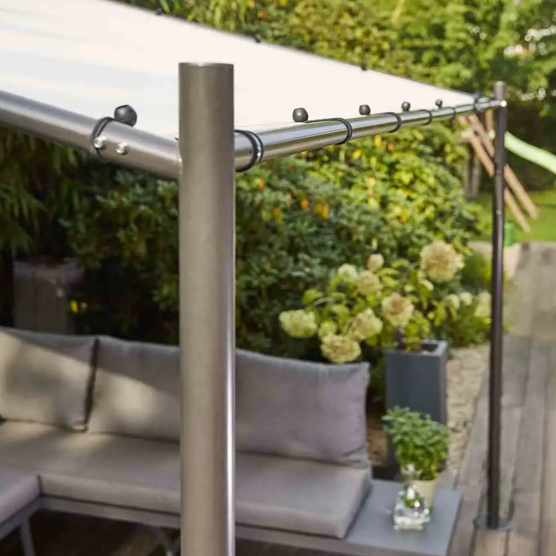 Siena Garden Pavillon Levino 300 x 400 cm grau