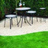 Siena Garden Stapelstuhl Prato schwarz