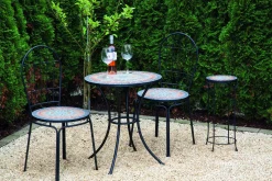 Siena Garden Stapelstuhl Prato schwarz