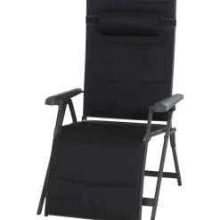 Siena Garden Camping Relaxstuhl Premium anthrazit