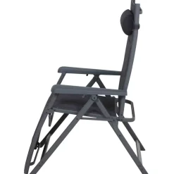Siena Garden Camping Relaxstuhl Premium anthrazit