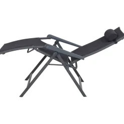 Siena Garden Camping Relaxstuhl Premium anthrazit