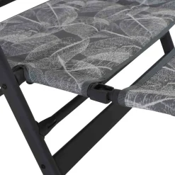 Siena Garden Fußstütze zu Campingstuhl Natura 65 x 48 x 42 cm