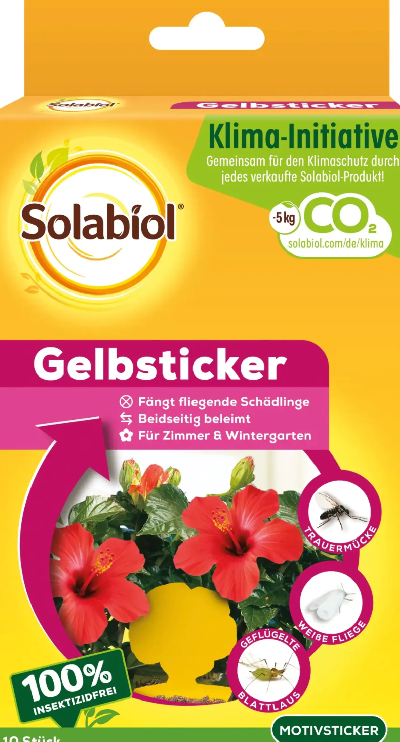 Solabiol Gelbsticker 10 Stück