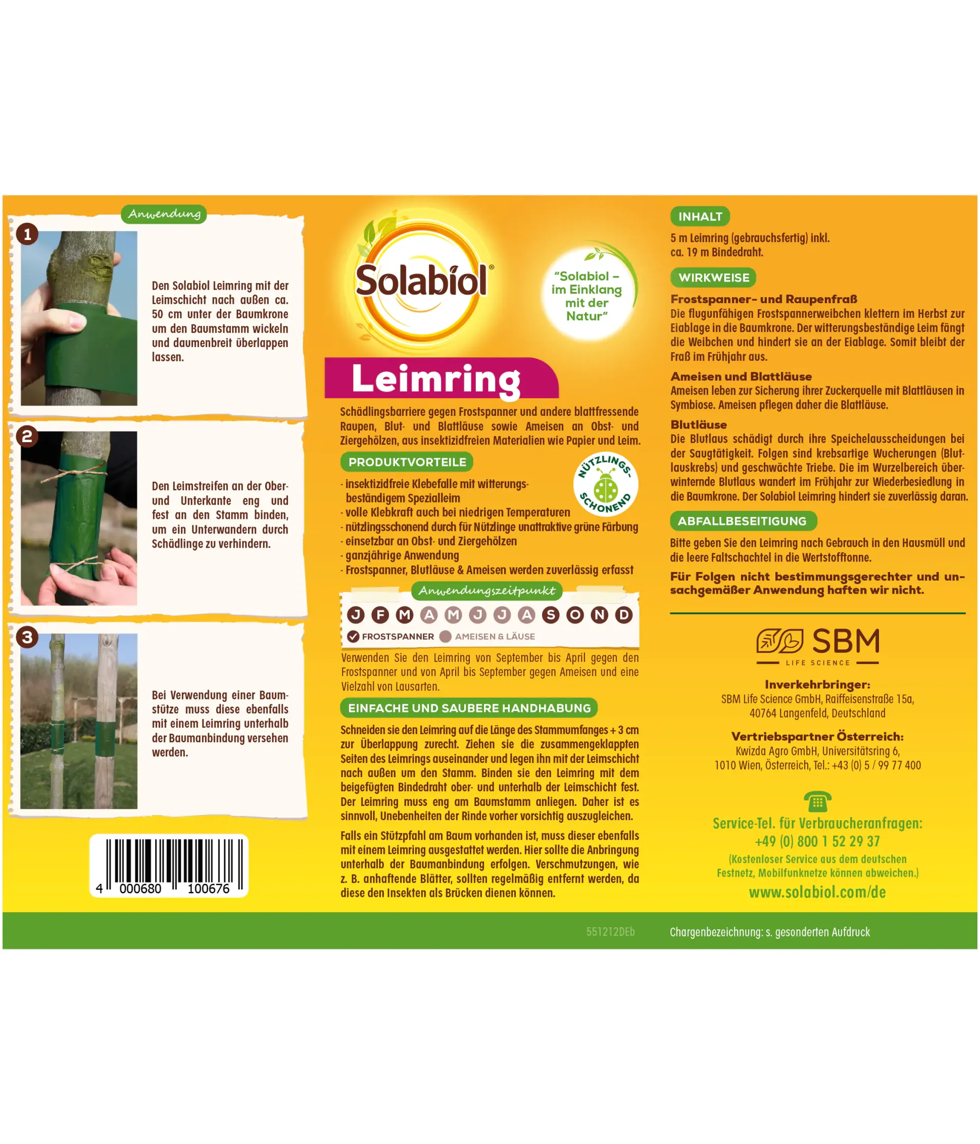 Solabiol Leimring 5 m