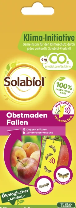 Solabiol Obstmaden Fallen 5 Stück