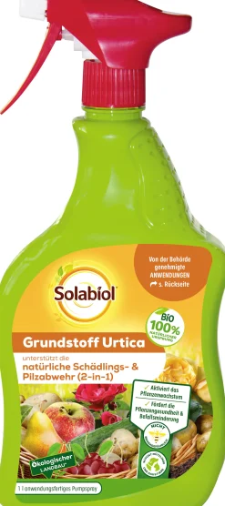 Solabiol Schädlings- & Pilzabwehr Grundstoff Urtica Spray 1 l