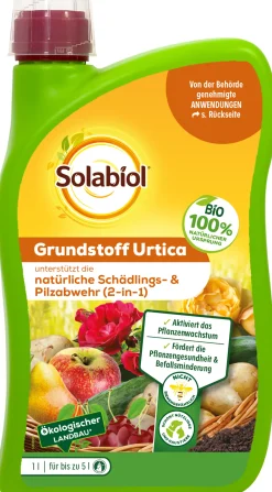 Solabiol Schädlings- & Pilzabwehr Grundstoff Urtica Konzentrat 1 l