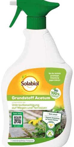 Solabiol Unkrautfrei Grundstoff Acetum Spray 1 L