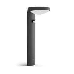 Solar Gehwegleuchte Tyla 44 x 20 x 20 cm schwarz