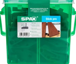 Spax Terrassestick-Set 60 x 20 x 8 mm zum stecken - 40 Stk.