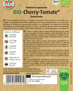 Sperli BIO Cherry-Tomate