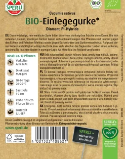Sperli BIO Einlegegurke F1