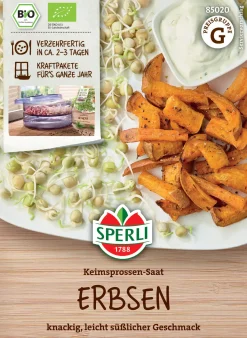 Sperli BIO Keimsprossen-Saat Erbsen
