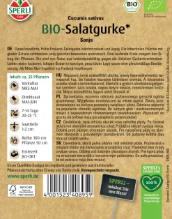 Sperli BIO Salatgurke Freiland