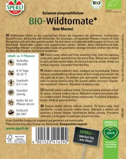 Sperli BIO Wildtomate
