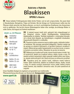 Sperli Blaukissen SPERLI's Azurro