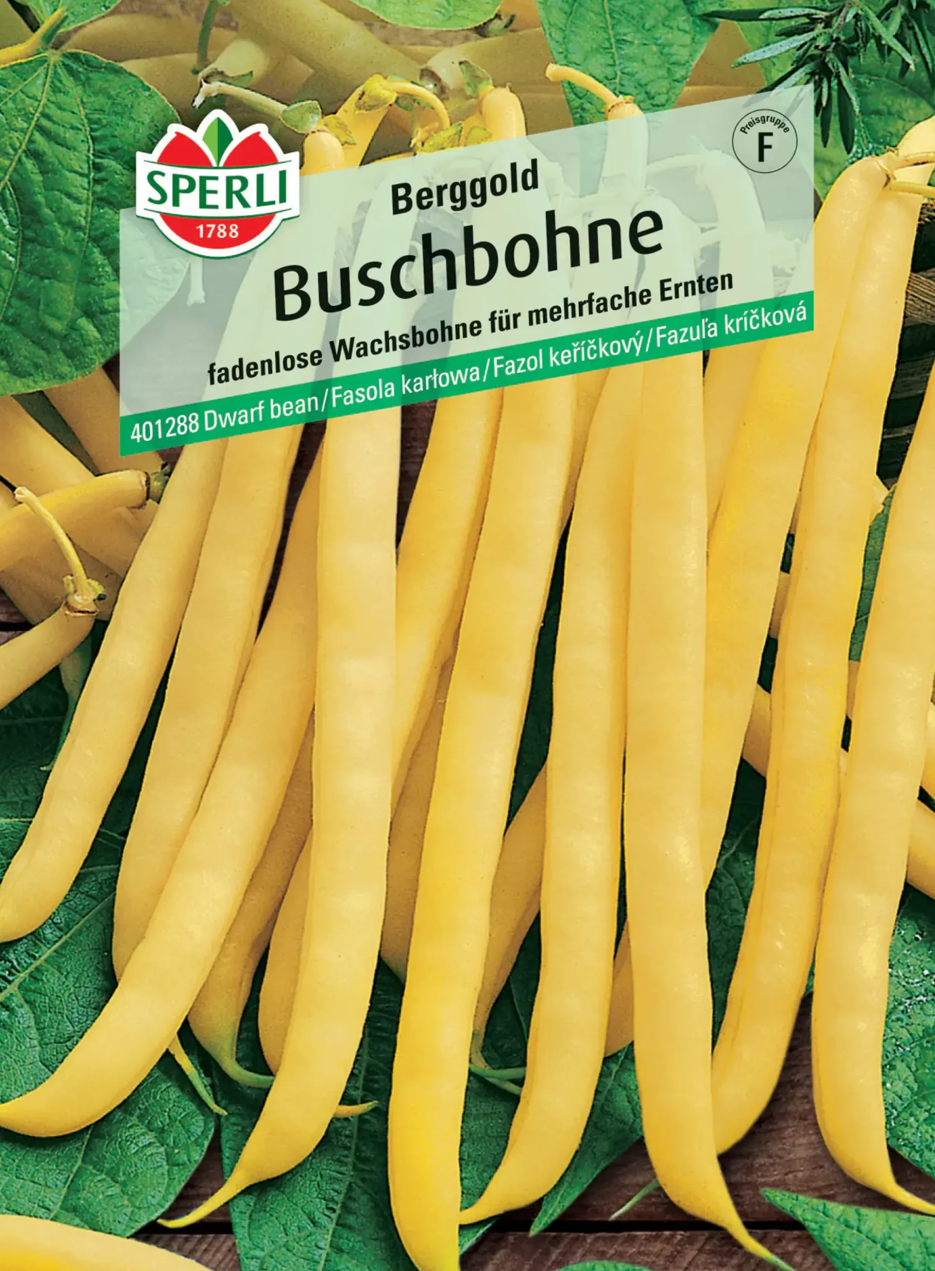 Sperli Buschbohne Berggold