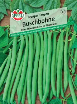 Sperli Buschbohne Cropper Teepee