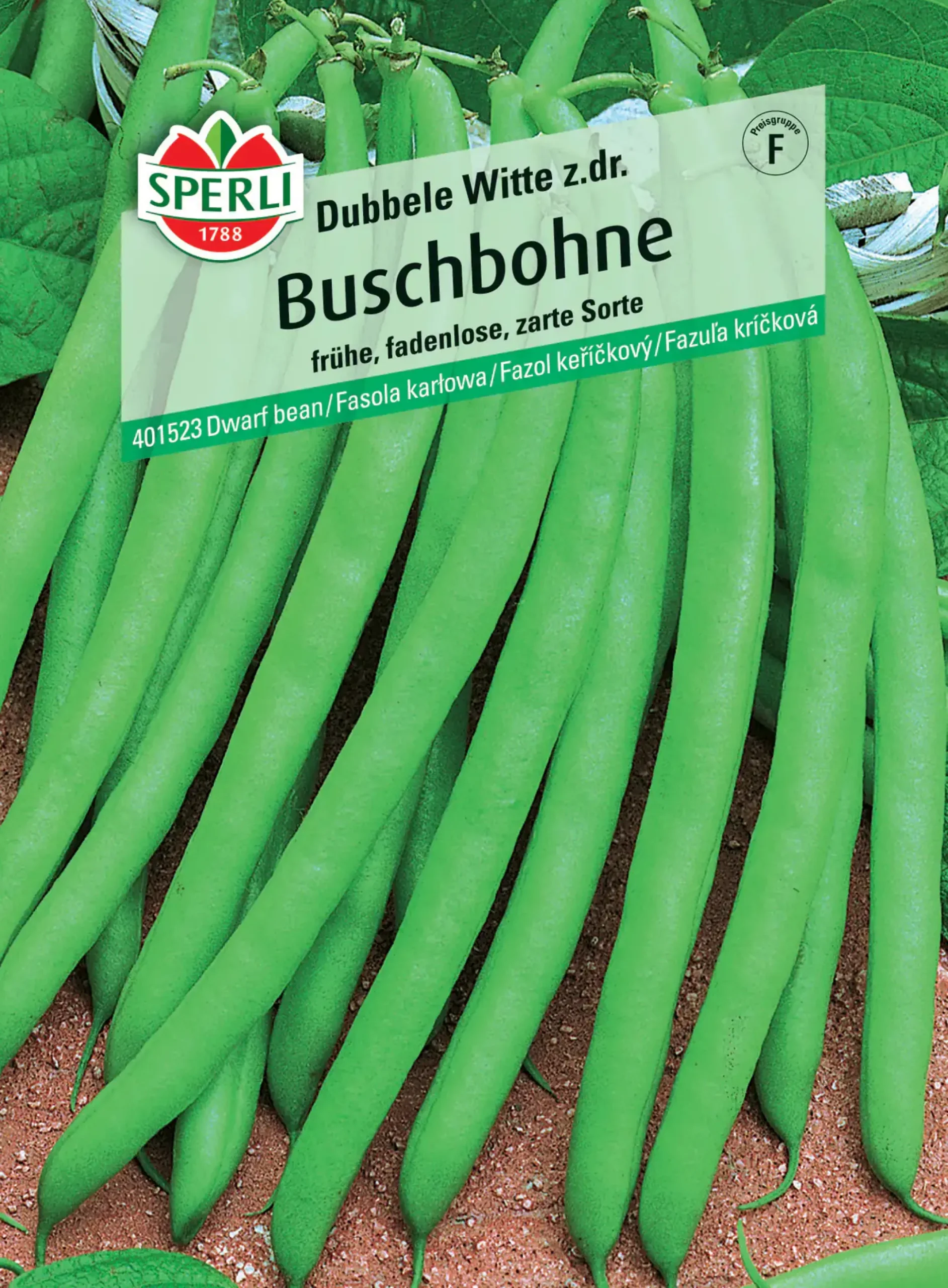 Sperli Buschbohne Dubbele Witte z.dr.