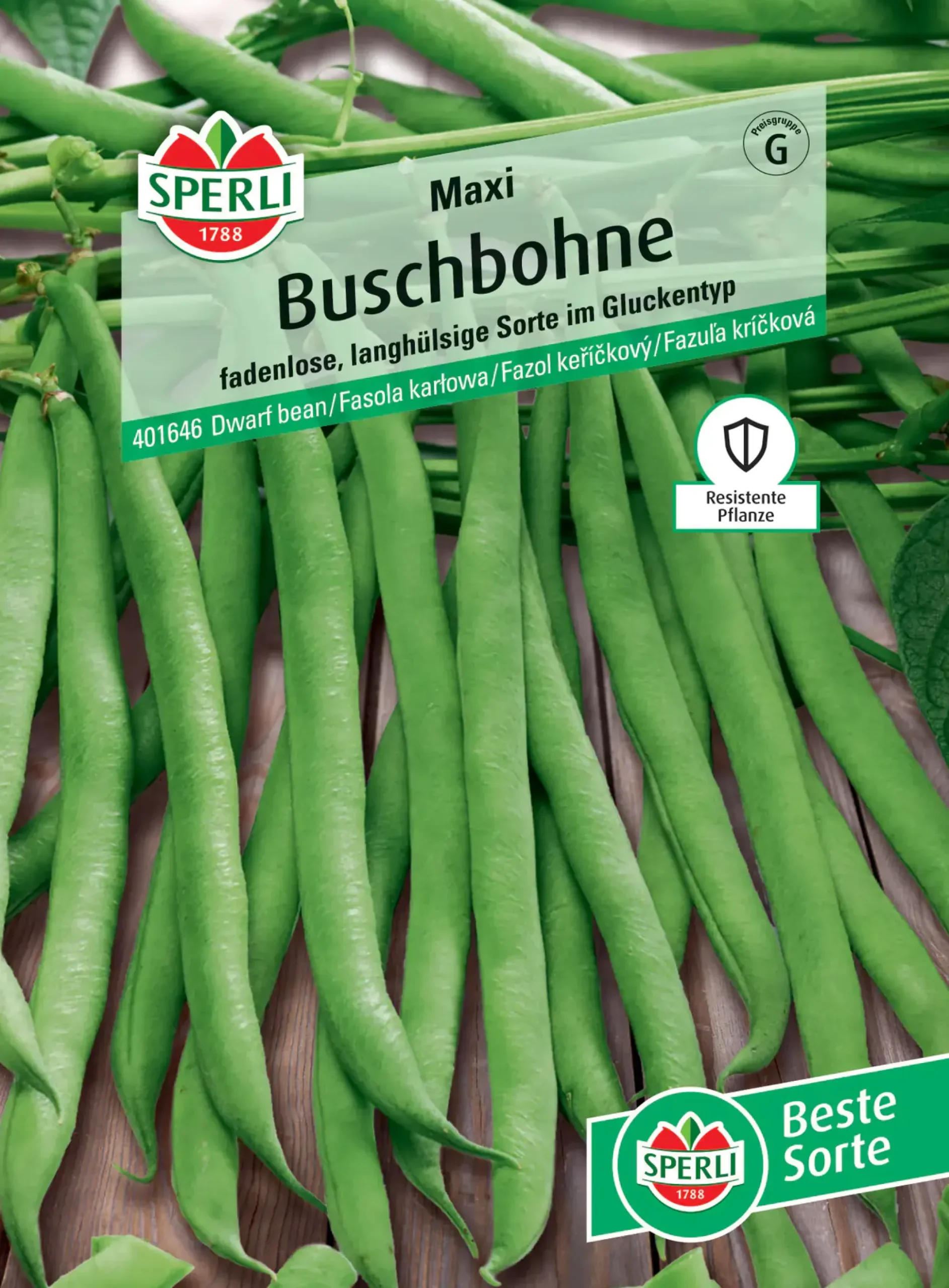 Sperli Buschbohne Maxi