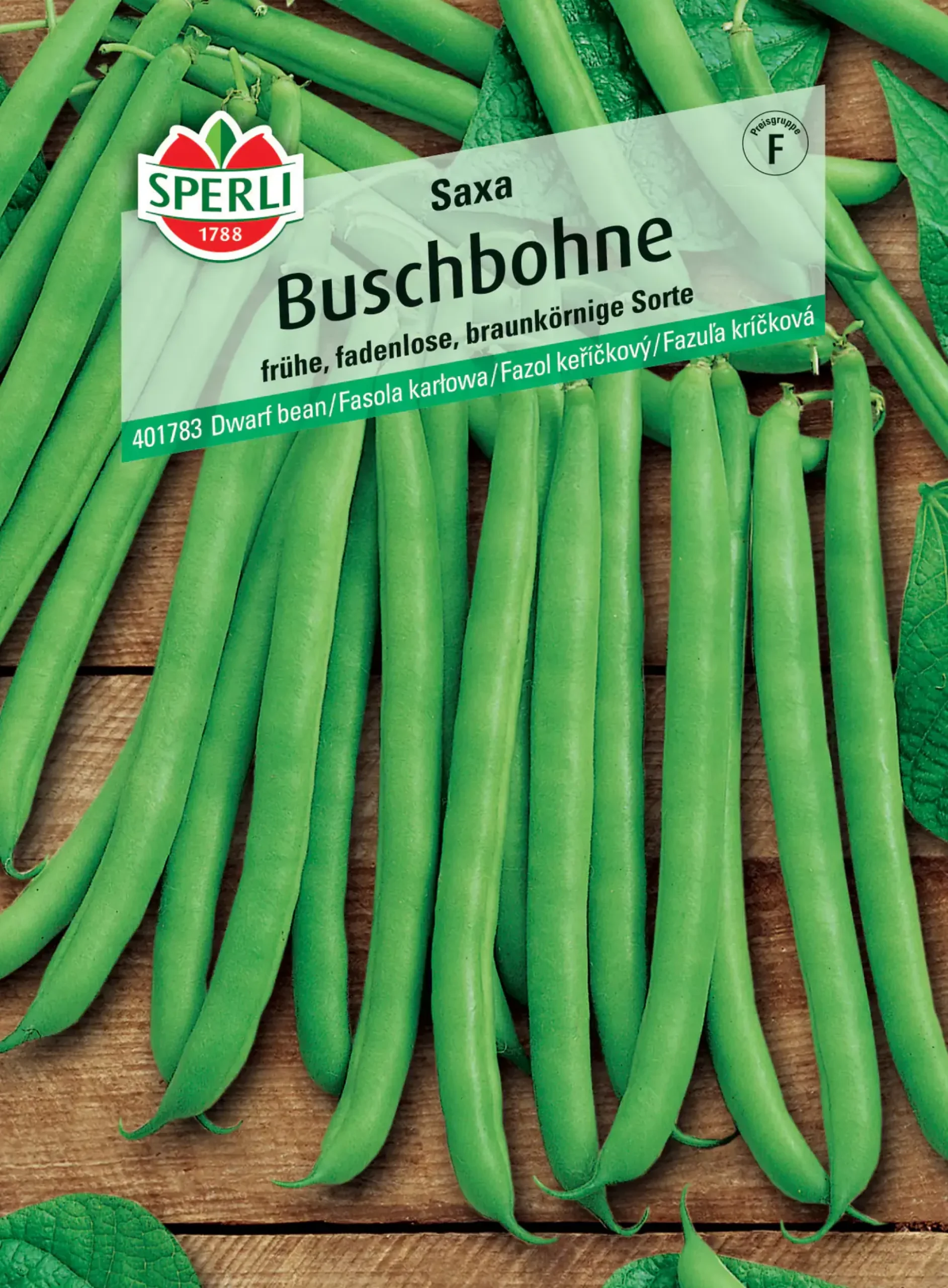 Sperli Buschbohne Saxa