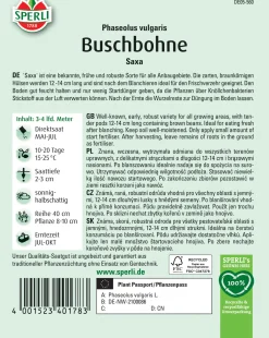 Sperli Buschbohne Saxa