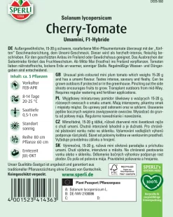 Sperli Cherry-Tomate Umamini F1