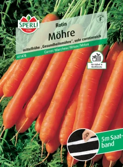 Sperli Möhre Rotin Saatband