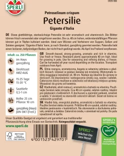 Sperli Petersilie Gigante d'Italia