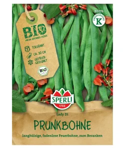Sperli Saatgut BIO Prunkbohnen für ca. 5-6 Stangen