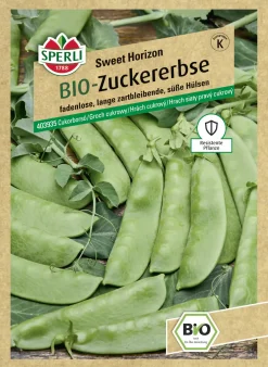 Sperli Saatgut BIO Zuckererbsen für bis zu 3-4 lfd. Meter
