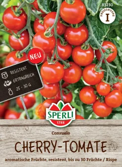 Sperli Saatgut Cherry-Tomaten Consuelo F1 für ca. 7 Pflanzen