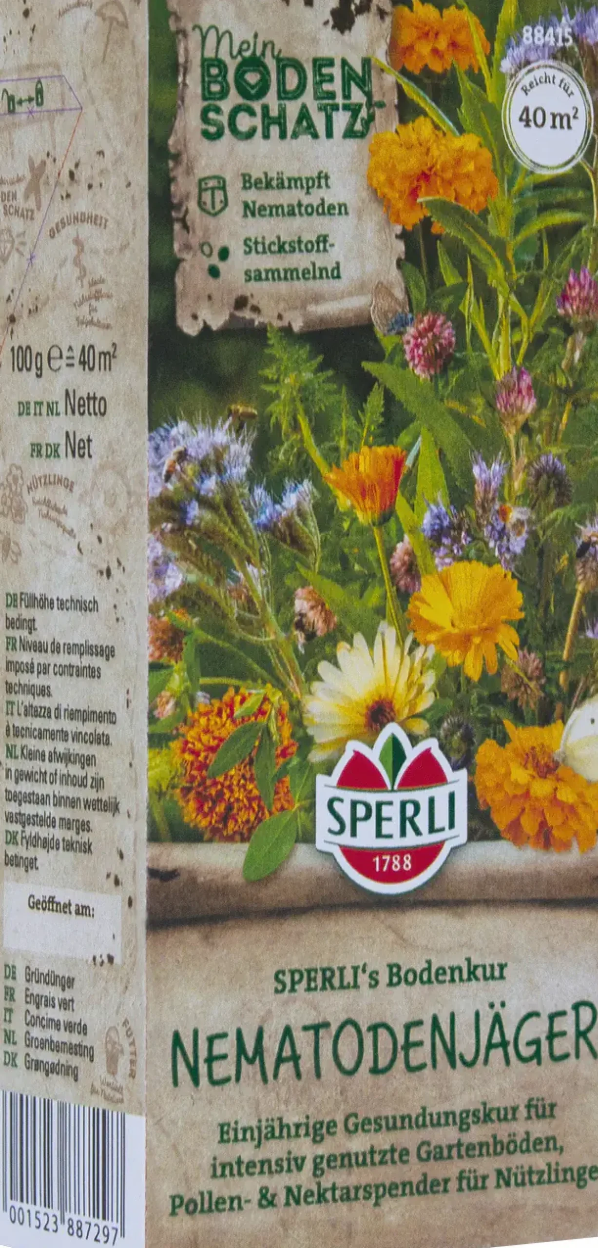 Sperli Saatgut Nematodenjäger Bodenkur für ca. 40 m²