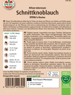 Sperli Schnittknoblauch Sperli 's Knolau