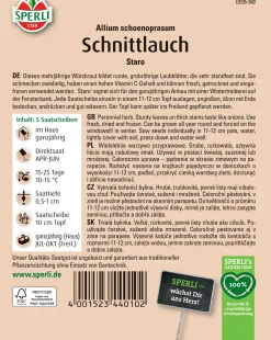 Sperli Schnittlauch Staro Saatscheibe