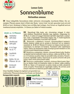 Sperli Sonnenblume Lemon Cutie
