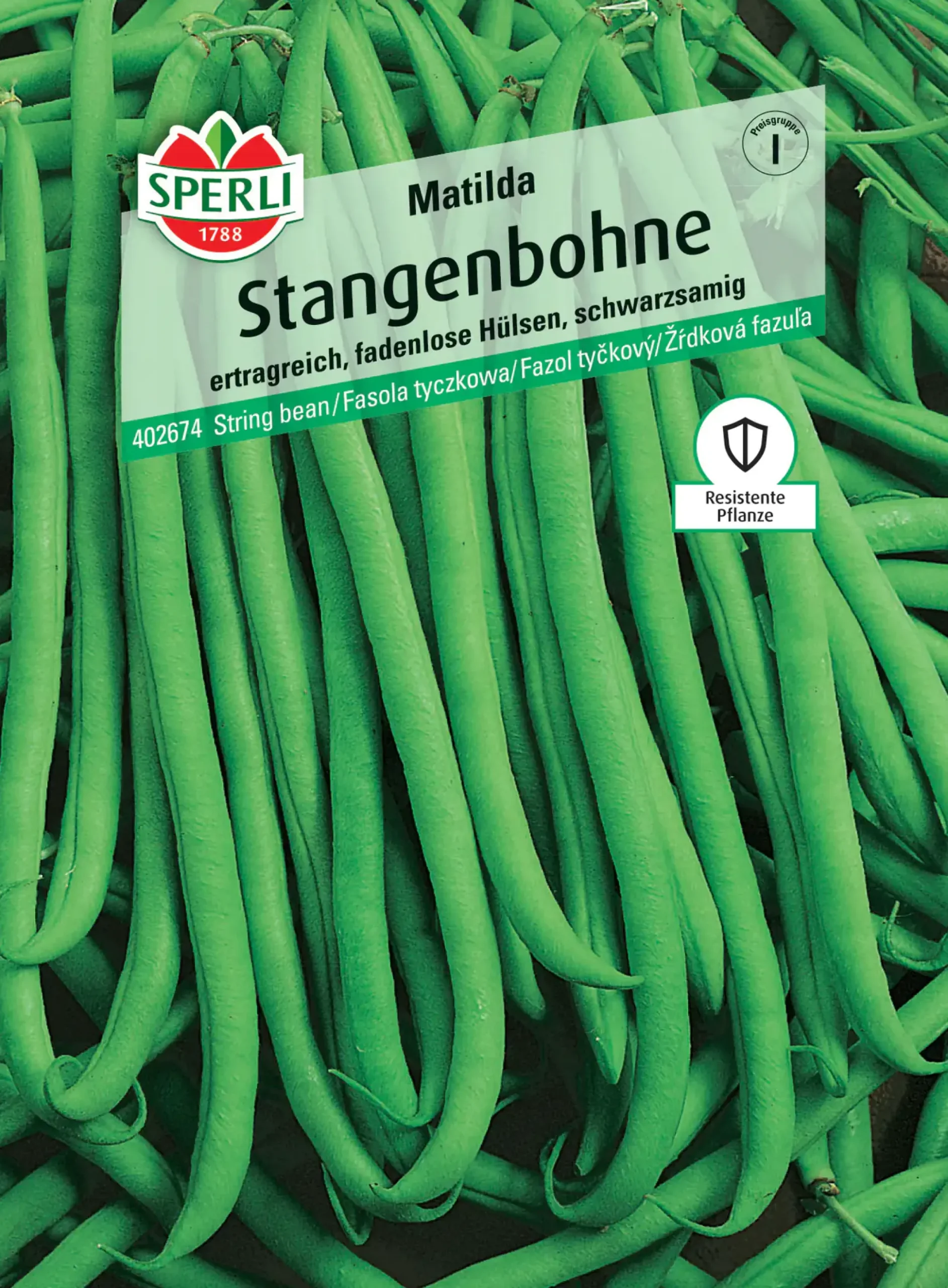 Sperli Stangenbohne Matilda