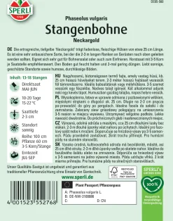 Sperli Stangenbohne Neckargold